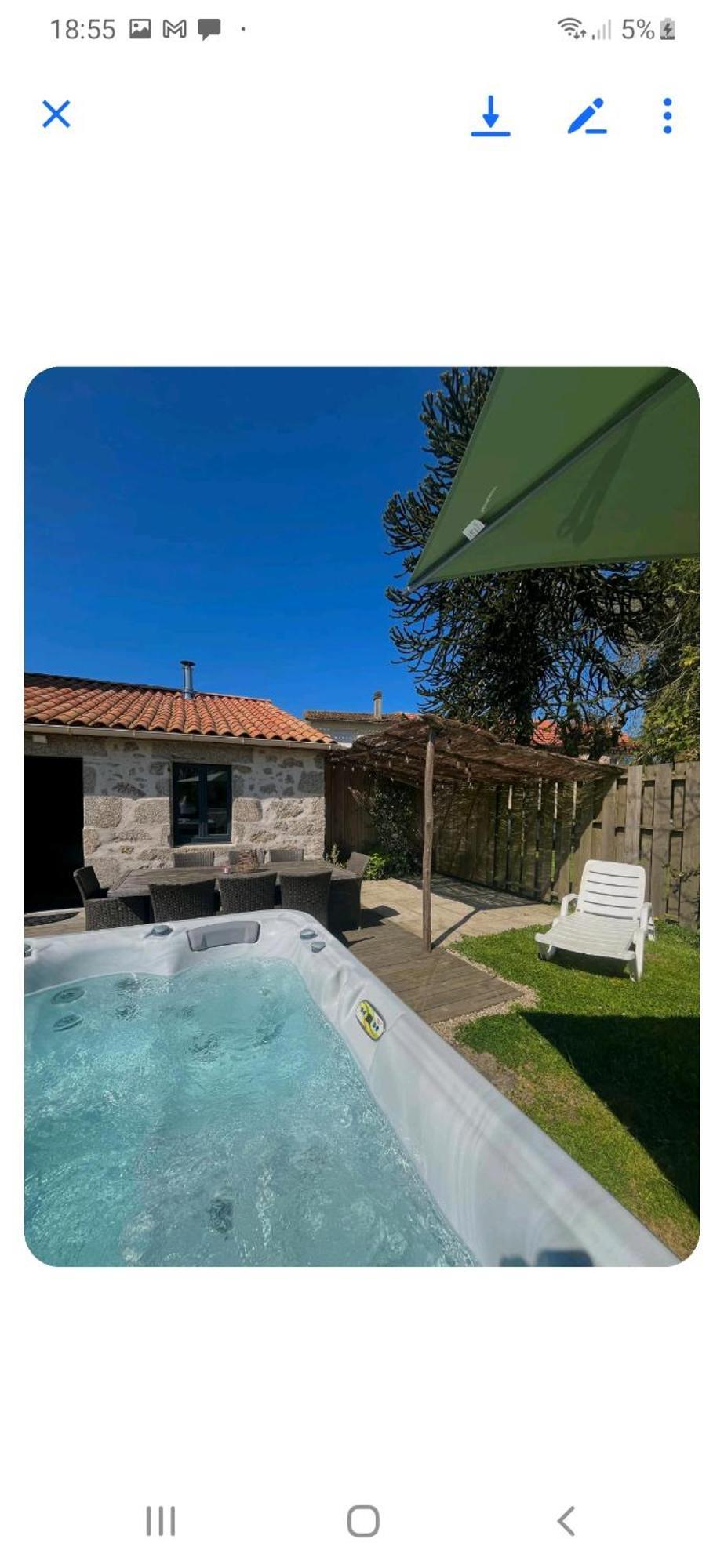 Loue Ancien Moulin A Vent Avec Piscine Et Jacuzzi Villa Neuvy-Bouin Kültér fotó
